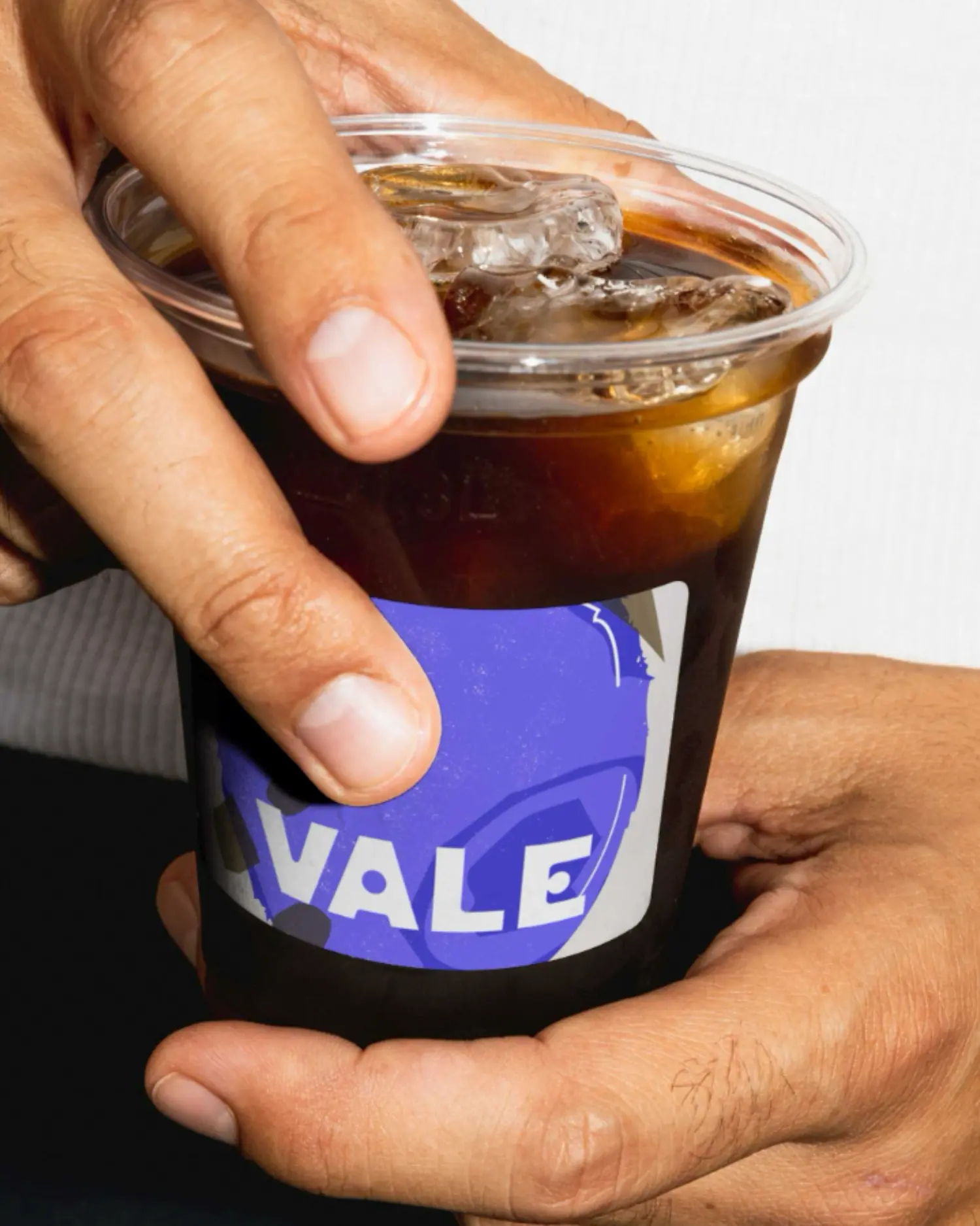 Vale prepared and served over ice